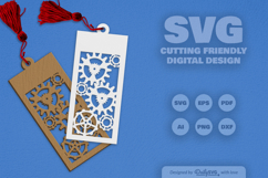Steampunk Bookmark SVG Product Image 1