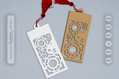 Steampunk Bookmark SVG Product Image 2