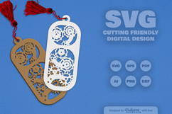 Steampunk Bookmark SVG Product Image 2