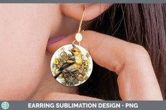 GorgeousSteampunk Round Earrings design.