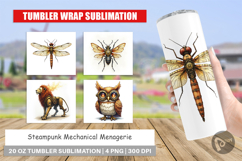 Steampunk Menagerie Tumbler Product Image 1