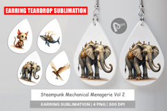 Steampunk Menagerie Earring Product Image 1