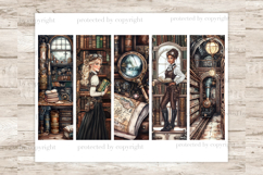 GlamArtZhanna, Steampunk bookmarks, bookmarks printable, bookmarks digital, Bookmark Designs, Steampunk printable, Book Lovers Gifts, adult bookmarks, Bookmark Download, gift for readers, reading accessories, diy bookmarks, bookmark set, bookmarks for wom