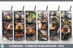 Bundle of six Watercolor Spaniels Tumbler designs.