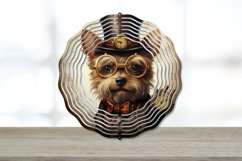 Steampunk Yorkshire Terrier Dog Wind Spinner,Watercolor Yorkshire Terriers Wind Spinner,Wind Spinner Love,Steampunk Dogs Wind Spinner,Steampunk Yorkshire Terrier Dog Spinner,Watercolor Yorkshire Terriers Spinner,Steampunk Dogs,Alt Wind Spinner, Spinner,Su