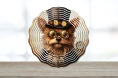 Steampunk Yorkshire Terrier Dog Wind Spinner,Watercolor Yorkshire Terriers Wind Spinner,Wind Spinner Love,Steampunk Dogs Wind Spinner,Steampunk Yorkshire Terrier Dog Spinner,Watercolor Yorkshire Terriers Spinner,Steampunk Dogs,Alt Wind Spinner, Spinner,Su