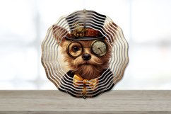 Steampunk Yorkshire Terrier Dog Wind Spinner,Watercolor Yorkshire Terriers Wind Spinner,Wind Spinner Love,Steampunk Dogs Wind Spinner,Steampunk Yorkshire Terrier Dog Spinner,Watercolor Yorkshire Terriers Spinner,Steampunk Dogs,Alt Wind Spinner, Spinner,Su