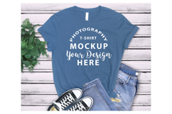 Bella Canvas 3001 Multi Color T-Shirt Mockup PSD Product Image 20