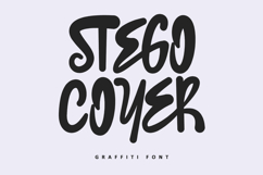 Stego Coyer Authentic Graffiti Brush Font Product Image 1