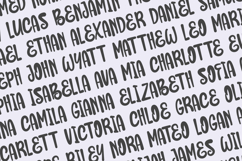 Stego Coyer Authentic Graffiti Brush Font Product Image 5