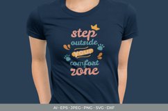 Step Outside Your Comfort Zone SVG Product Image 2