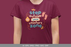 Step Outside Your Comfort Zone SVG Product Image 2