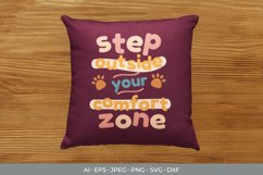 Step Outside Your Comfort Zone SVG Product Image 2