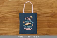 Step Outside Your Comfort Zone SVG Product Image 1