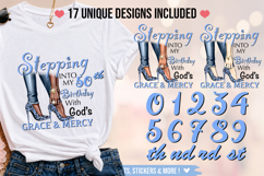 Stepping into my Birthday PNG Bundle 17 premium designs Product Image 2