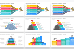 Steps To Success Infographics PowerPoint Templates Product Image 2