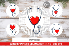 Wind Spinner Medical Stethoscope Product Image 1