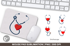 Mouse Pad Medical Stethoscope Product Image 1