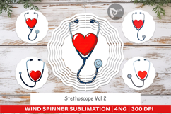 Wind Spinner Medical Stethoscope Product Image 1