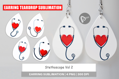 Earring Medical Stethoscope Product Image 1