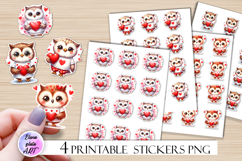 Cute Animal love Stickers | Summer Stickers Product Image 1