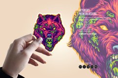 Terrifying angry werewolf zombie monsters Product Image 6