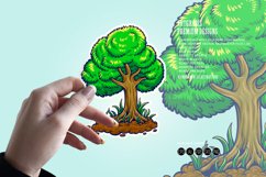 Arbor day with trees colorful Illustration Product Image 4