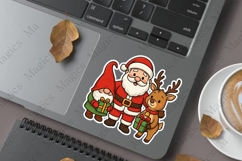 Christmas sticker design Bundle, Funny gnome sticker design Product Image 5