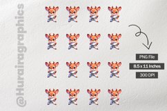 Deer|Printable Animal Sticker Product Image 3