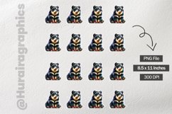 Bear|Printable Animal Sticker Product Image 3