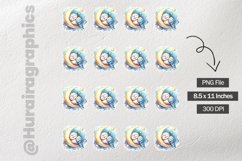 Owl|Printable Animal Sticker Product Image 3