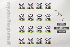 Panda|Printable Animal Sticker Product Image 3