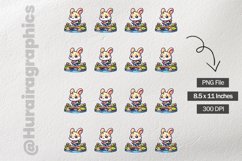 Rabbit|Printable Animal Sticker Product Image 3
