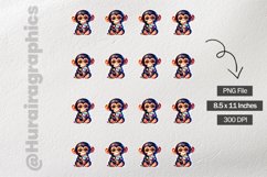 Monkey|Printable Animal Sticker Product Image 3