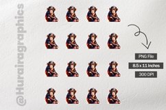 Monkey|Printable Animal Sticker Product Image 3