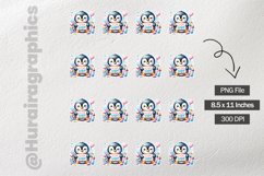 Penguin|Printable Animal Sticker Product Image 3