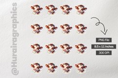 Cow|Printable Animal Sticker Product Image 3