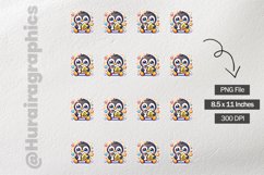 Penguin|Printable Animal Sticker Product Image 3