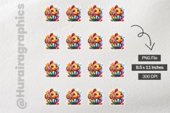 Clown fish|Printable Animal Sticker Product Image 3