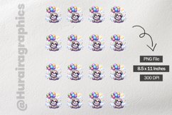 Sloth|Printable Animal Sticker Product Image 3