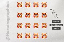 Owl|Printable Animal Sticker Product Image 3