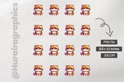 Cat|Printable Animal Sticker Product Image 3