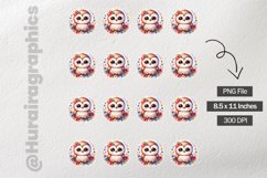 Owl|Printable Animal Sticker Product Image 3