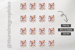Deer|Printable Animal Sticker Product Image 3