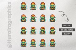 Turtle|Printable Animal Sticker Product Image 3