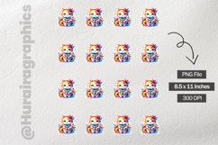 Cat|Printable Animal Sticker Product Image 3