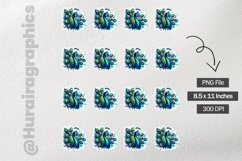 Peacock|Printable Animal Sticker Product Image 3
