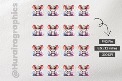 Mouse|Printable Animal Sticker Product Image 3