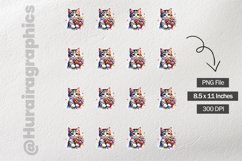 Cat|Printable Animal Sticker Product Image 3