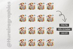 Cow|Printable Animal Sticker Product Image 3